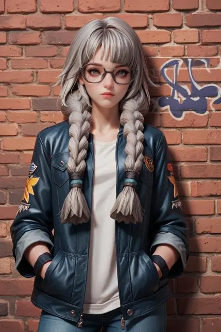 CGI style,Anime Character,Girl,LoRA,SDXL