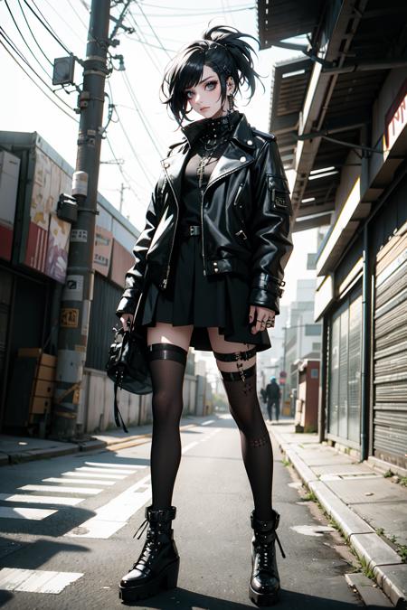 Gothic Punk Girl-LoRA-Gasia-Shakker