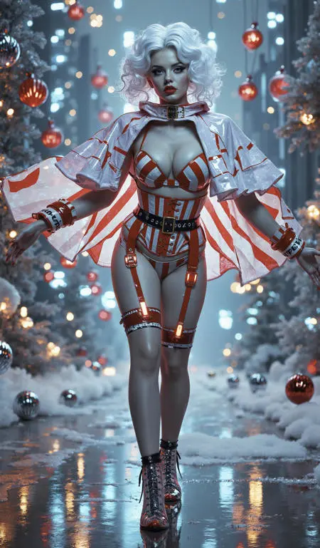 CGI style,Girl,LoRA,FLUX.1