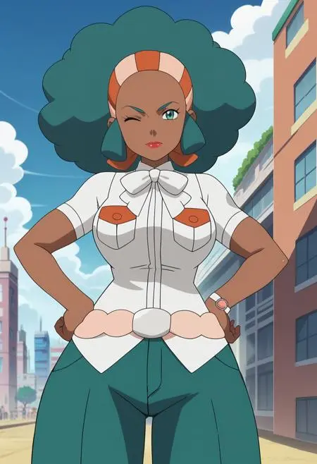 Anime Style,Girl,Physical/Facial feature,LoRA,Pony