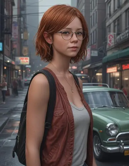 Realistic,CGI style,Street Photography,LoRA,SDXL