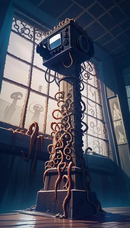 CGI style,Anime Style,Building,LoRA,SDXL