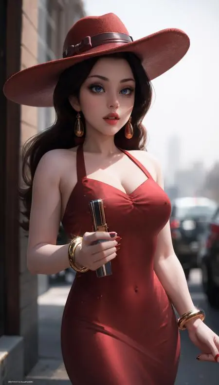 CGI style,Anime Character,Girl,LoRA,SD 1.5