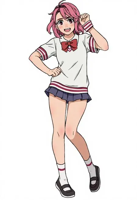 Anime Style,Girl,Physical/Facial feature,LoRA,FLUX.1