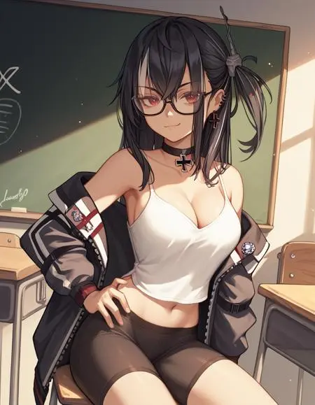 Anime Style,Girl,LoRA,Pony