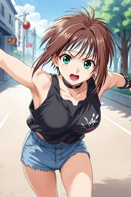 Anime Style,Girl,LoRA,Pony