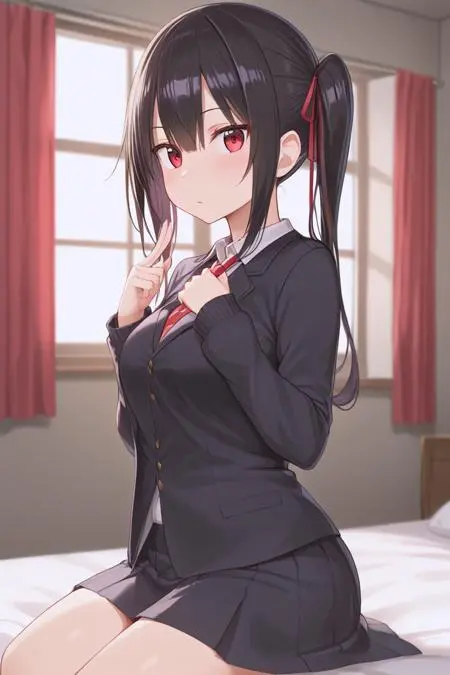 Anime Style,Girl,Physical/Facial feature,LoRA,Pony