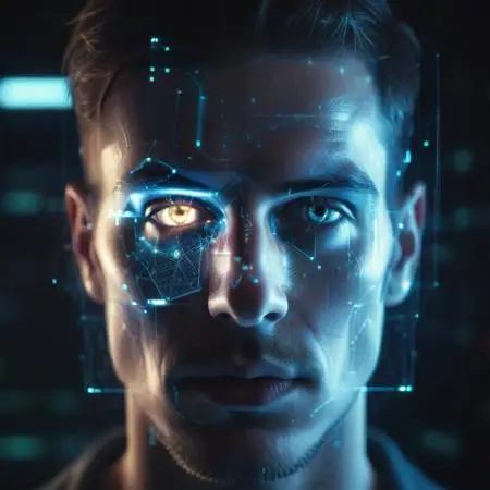 Futuristic Portraits - Holographic - Hologram - Futuristic UI-LoRA ...