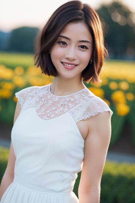 石原さとみ着用 美品 現行タグ 近年モデル デミリー サブリナニット ラベンダー IshiharaSatomi / 石原 さとみ _JP_Actress-LoRA