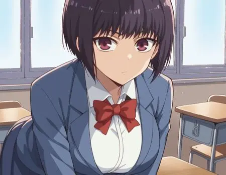 Anime Style,Girl,LoRA,Pony