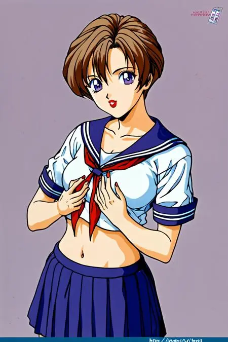 Anime Style,Girl,LoRA,Pony