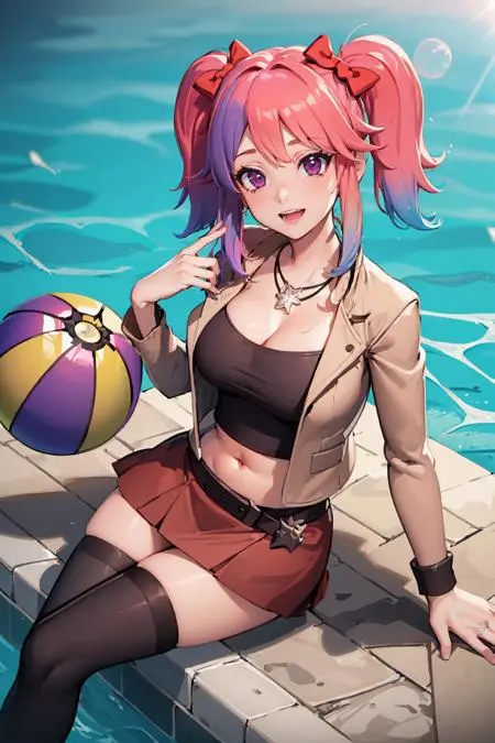 Anime Style,Girl,Style Boost,LoRA,SD 1.5