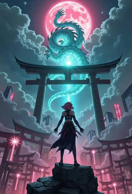 Anime Style,Girl,Physical/Facial feature,LoRA,FLUX.1