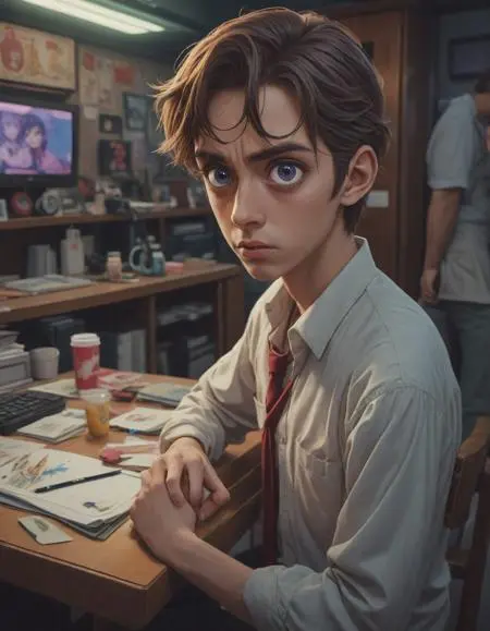 CGI style,Anime Style,Girl,LoRA,SDXL