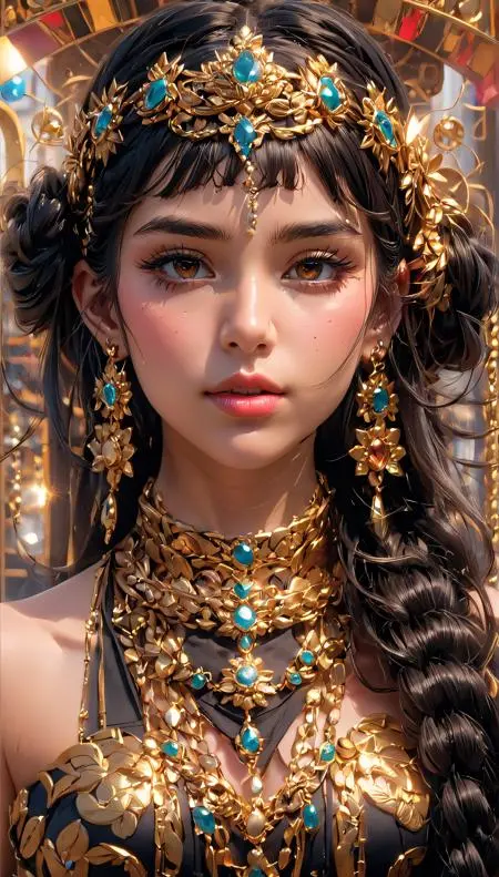 CGI style,Anime Style,Girl,LoRA,SDXL