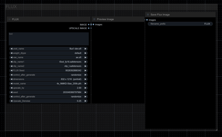 Bobs Flows: FLUX | UPSCALE | LORA | IMG2IMG Flux+Upscale Adv. V1