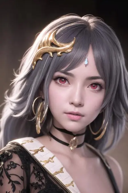 CGI style,Anime Character,Girl,LoRA,SD 1.5