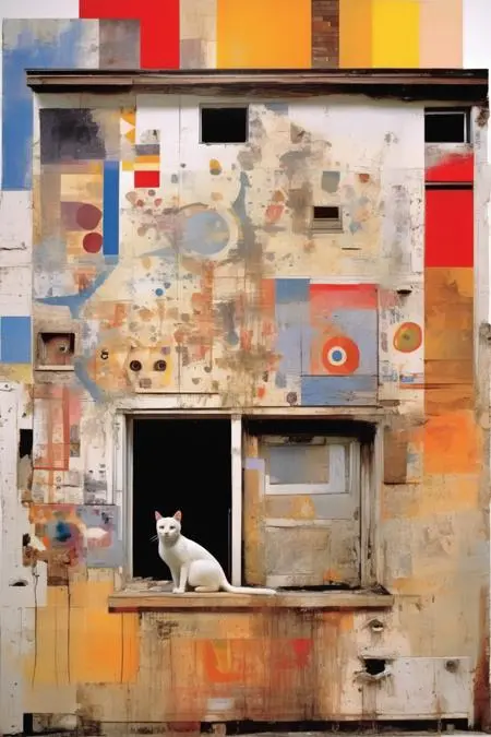 Hand-Drawn,Traditional Painting Media,Space & Scene,LoRA,SDXL