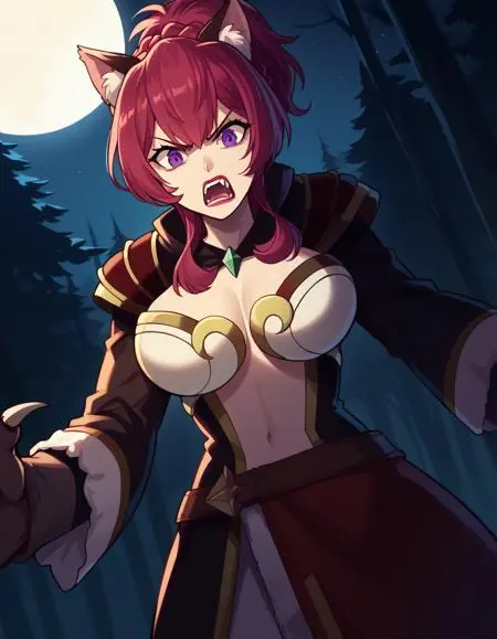 Anime Style,Girl,Physical/Facial feature,LoRA,Pony