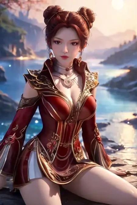 CGI style,Anime Character,Girl,LoRA,SD 1.5