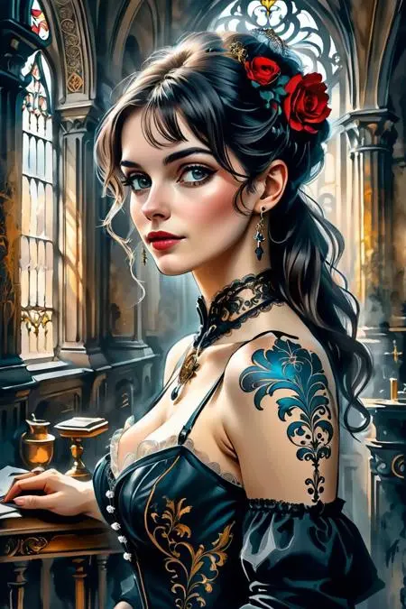 CGI style,Anime Style,Girl,Checkpoint,SDXL