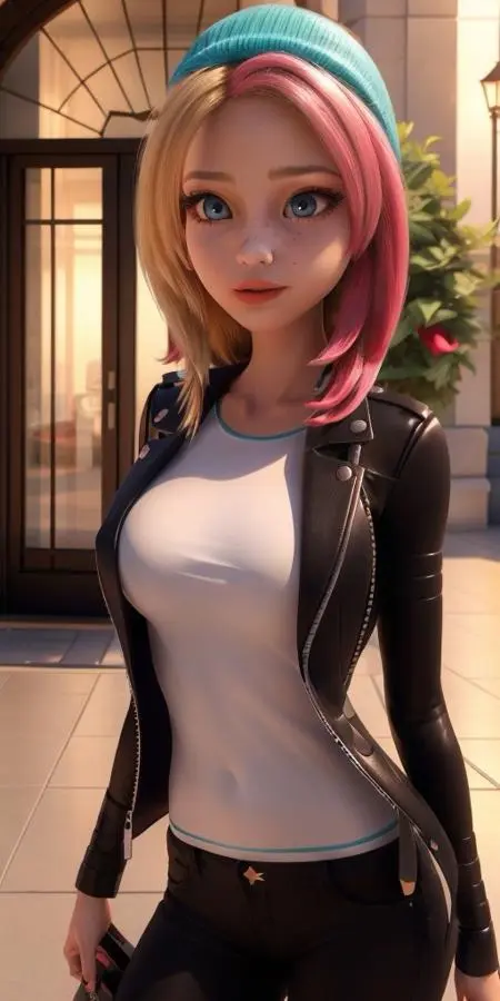 CGI style,Anime Style,Girl,LoRA,SD 1.5