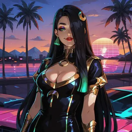 Anime Style,Girl,LoRA,Pony