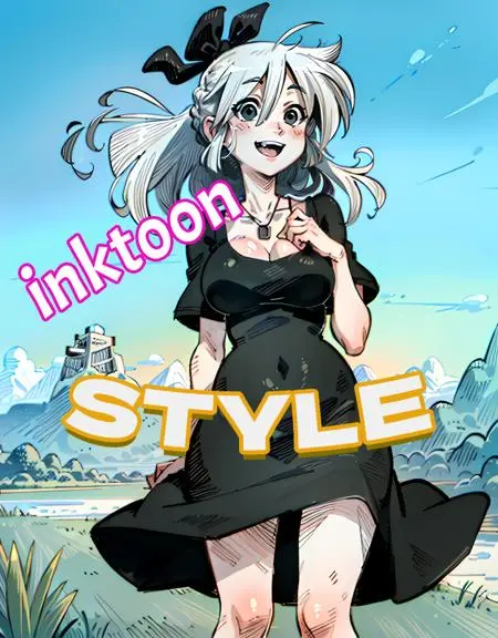 Toonlore Style InkToon Style by YeiyeiArt-LoRA-YeiyeiArt-Shakker