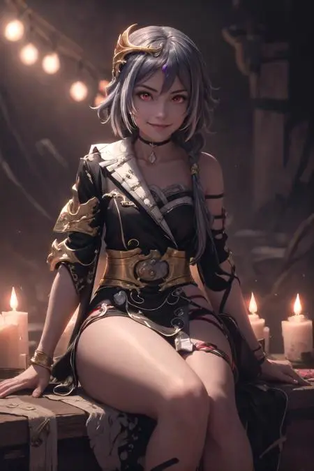 CGI style,Anime Character,Girl,LoRA,SD 1.5