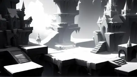 CGI style,Game Scene Design,Space & Scene,LoRA,SDXL