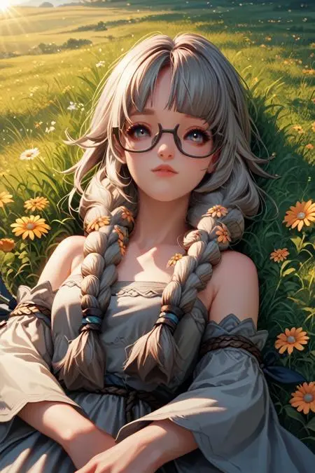 CGI style,Anime Character,Girl,LoRA,SDXL