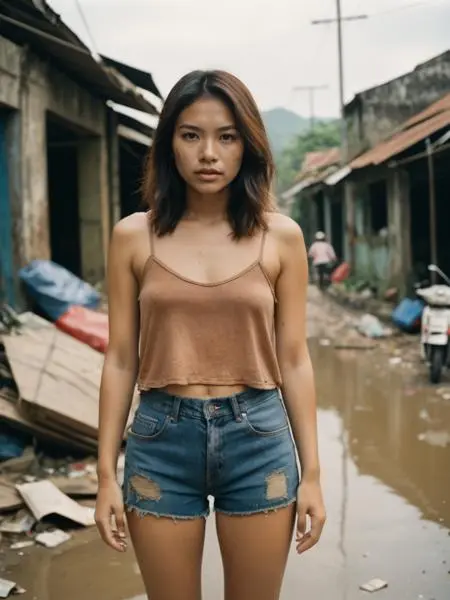 Realistic,Street Photography,Girl,Checkpoint,SDXL