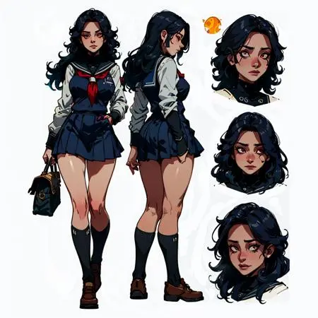 Anime,Anime Style,Girl,LoRA,SD 1.5