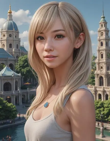 Realistic,CGI style,Street Photography,LoRA,SDXL