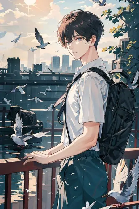 Anime,Anime,Boy,Checkpoint,SD 1.5