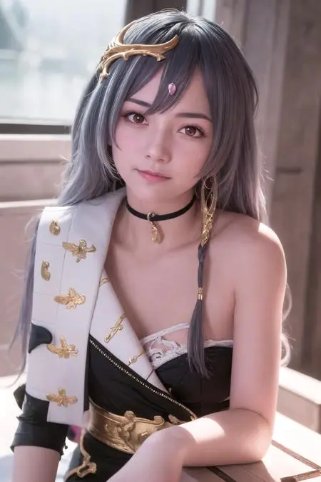 CGI style,Anime Character,Girl,LoRA,SD 1.5