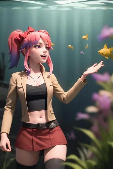 Anime Style,Girl,Style Boost,LoRA,SD 1.5