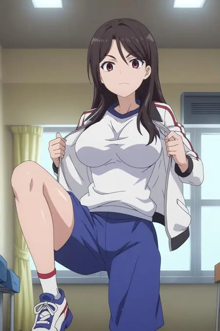 Anime Style,Girl,Physical/Facial feature,LoRA,Pony