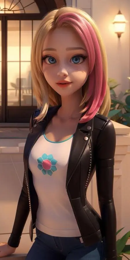 CGI style,Anime Style,Girl,LoRA,SD 1.5