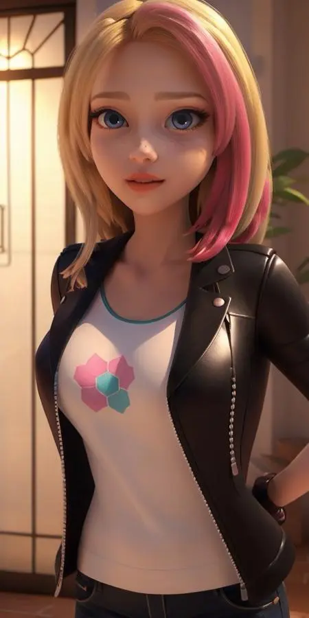CGI style,Anime Style,Girl,LoRA,SD 1.5