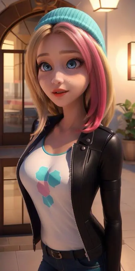 CGI style,Anime Style,Girl,LoRA,SD 1.5