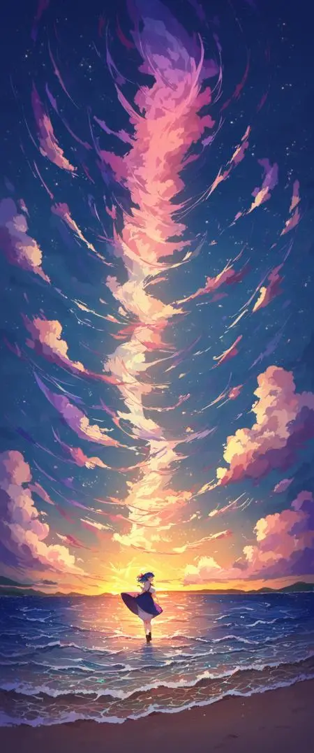 Anime,Architectural Design,Space & Scene,LoRA,Pony