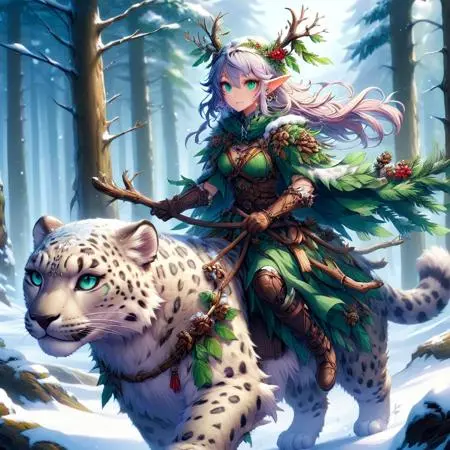 Anime Style,Girl,Animal,LoRA,SDXL