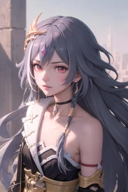 CGI style,Anime Character,Girl,LoRA,SD 1.5