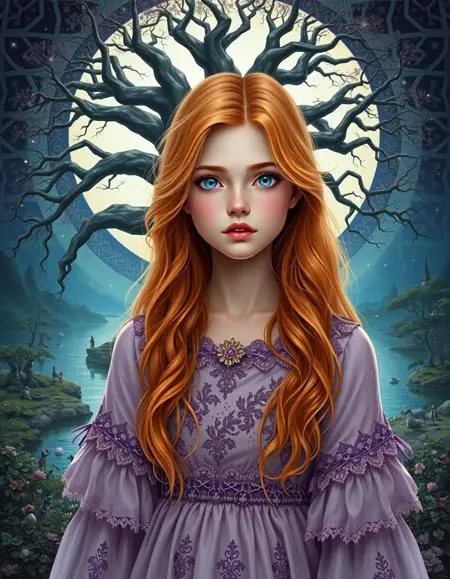 Portrait Photography,Girl,Physical/Facial feature,Checkpoint,FLUX.1