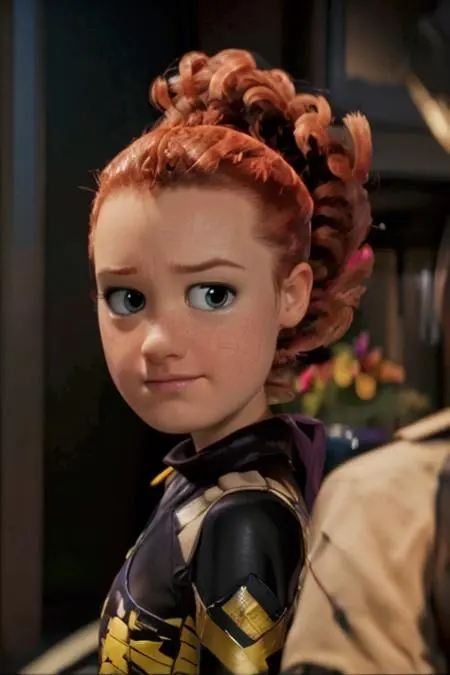 CGI style,Anime Character,Girl,LoRA,SD 1.5