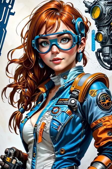 CGI style,Anime Style,Girl,Checkpoint,SDXL