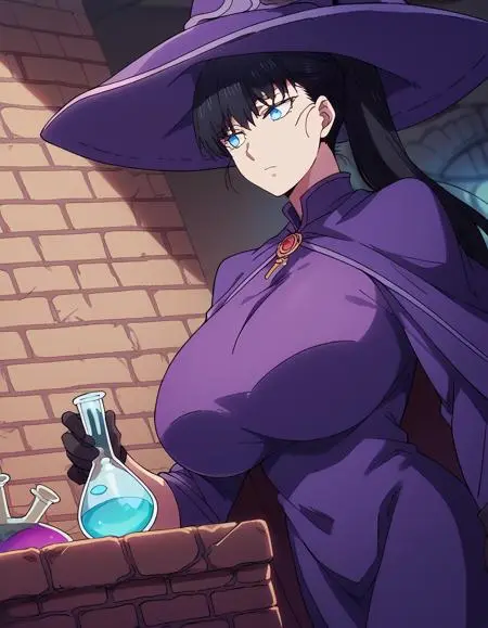 Anime Style,Girl,Physical/Facial feature,LoRA,Pony