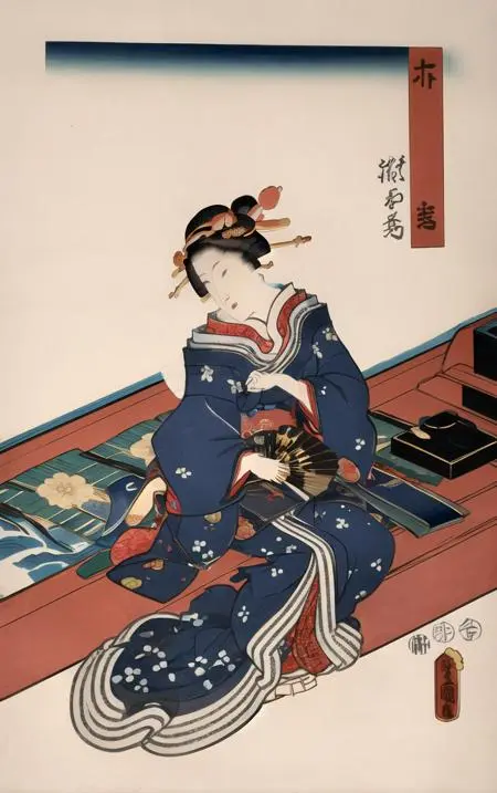 Classic Painting,Traditional Painting Media,Girl,Other,SD 1.5