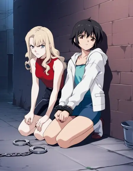 Anime Style,Girl,LoRA,Pony